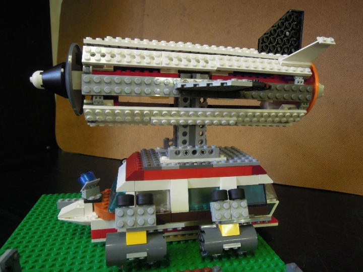 LEGO MOC - Мини-конкурс 'Битва Дирижаблей' - Flying Bus