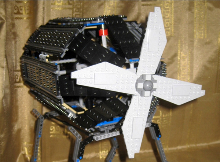 LEGO MOC - Мини-конкурс 'Битва Дирижаблей' - Дирижабль «Дипломат»: Винт-важная часть дирижабля.