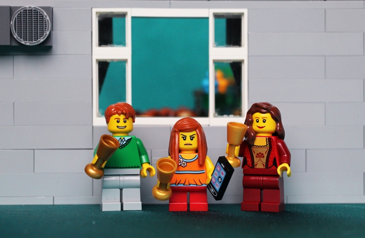 LEGO MOC - Новогодний Кубик 2014 - Новогоднее чудо