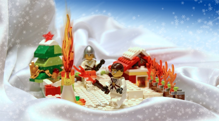 LEGO MOC - Новогодний Кубик 2014 - Олимпийский Новый Год: Олимпийский Новый Год!