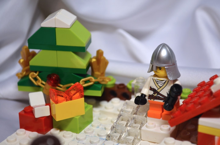 LEGO MOC - Новогодний Кубик 2014 - Олимпийский Новый Год