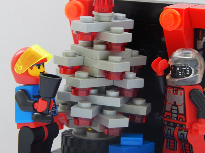 LEGO MOC - Новогодний Кубик 2014 - Новый Год в Спайриусе