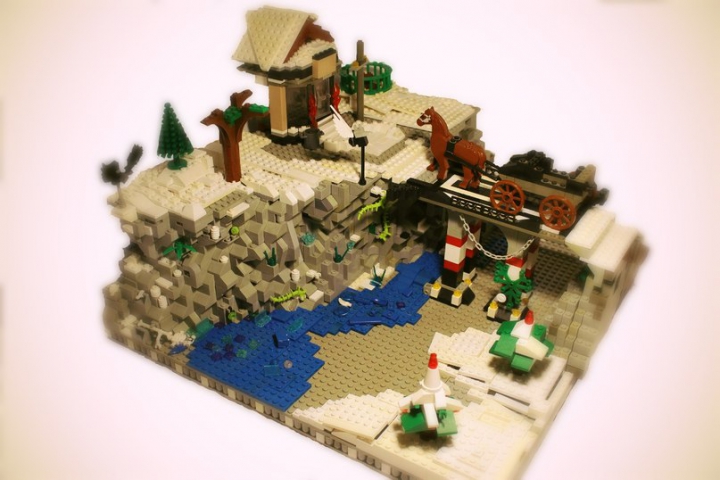 LEGO MOC - Новогодний Кубик 2014 - Новогодняя история!): Ещё немного фоток!