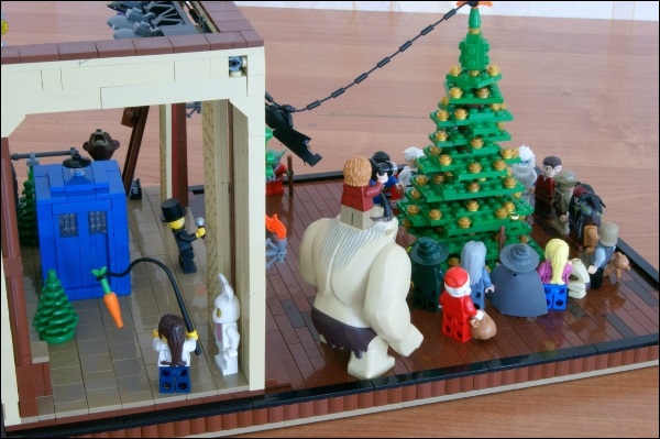 LEGO MOC - Новогодний Кубик 2014 - Новогоднее веселье!