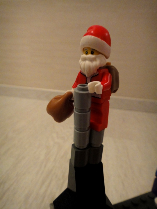LEGO MOC - Новогодний Кубик 2014 - Рождественский Домик