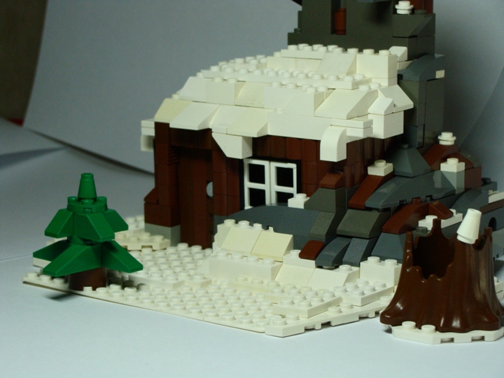 LEGO MOC - Новогодний Кубик 2014 - Елочка елка лесной аромат