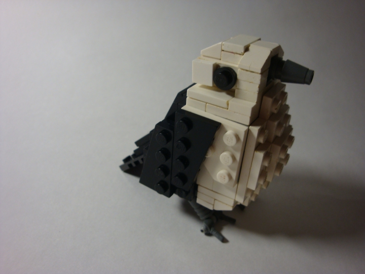 LEGO MOC - 16x16: Animals - Птица, просто птица: Птица отдельно.