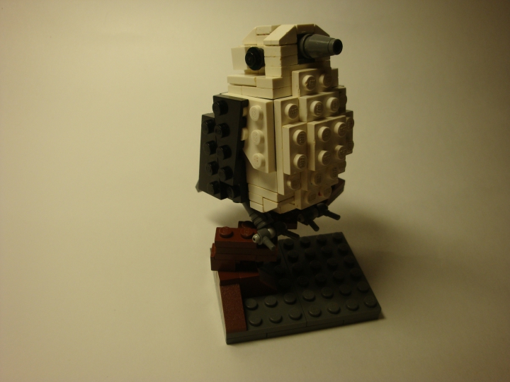 LEGO MOC - 16x16: Animals - Птица, просто птица: И снова общий вид