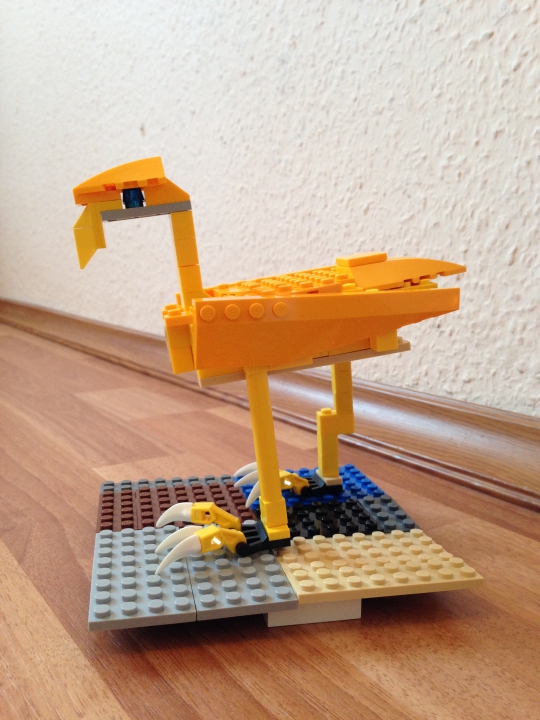 LEGO MOC - 16x16: Animals - Лирохвост