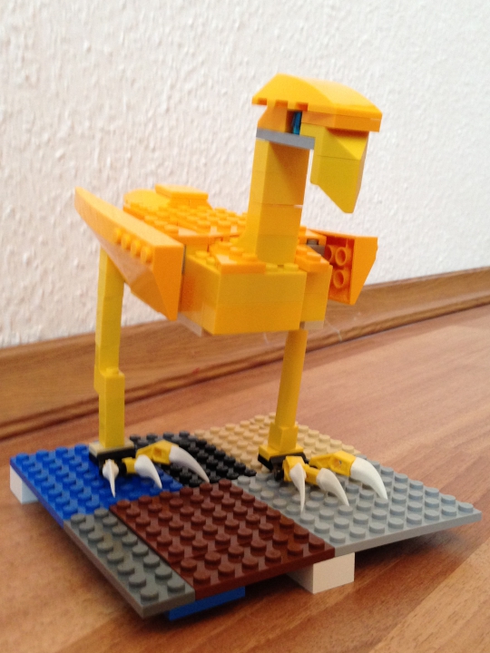 LEGO MOC - 16x16: Animals - Лирохвост