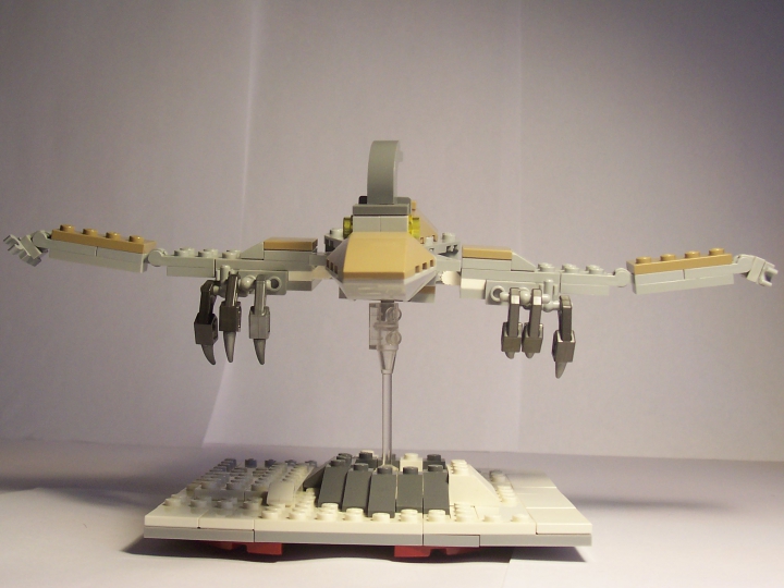 LEGO MOC - 16x16: Animals - Птеродактиль: В полёте...