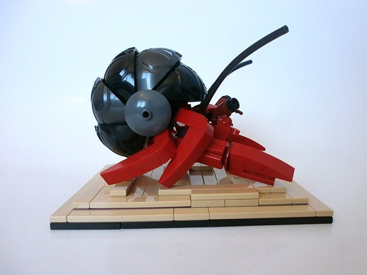 LEGO MOC - 16x16: Animals - Рак-отшельник.