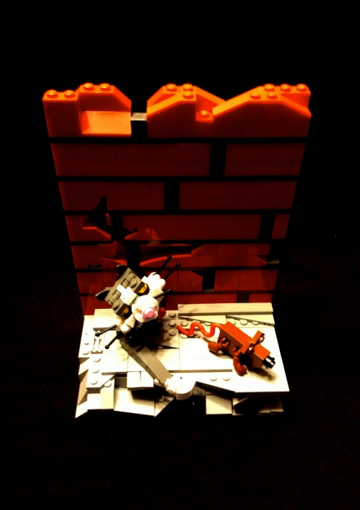 LEGO MOC - 16x16: Animals - Матильда и Тюдор Генри Vll: 16х16 <br />
Согласно правил конкурса - Фотография животного на основании обязательна для удобства определения размеров.(с)