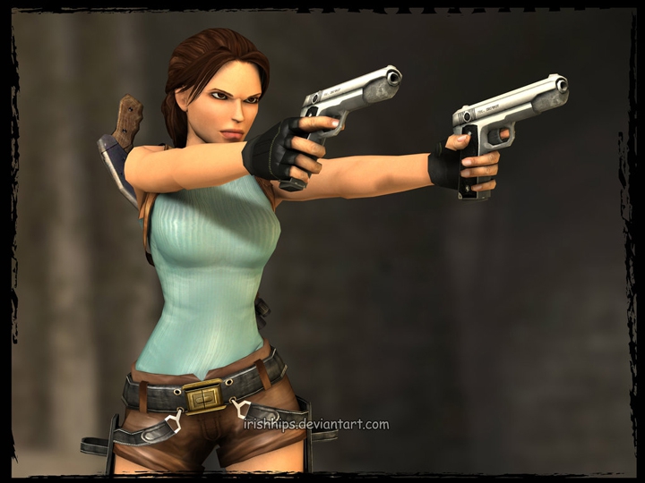 LEGO MOC - 16x16: Character - Lara Croft: Tomb Raider: <p align=left></i><br />
С трудом поборол в себе желание написать про актрис, представлявших оффициальный образ <b>Лары Крофт</b> на разных мероприятиях, про фильмы и комиксы, про огромное количество наград, присвоенных ей геймерским сообществом, запостить больше картинок и скриншотов из игры. Поэтому просто наберите в любом поисковике и на википедии <a href='http://ru.wikipedia.org/wiki/%D0%9B%D0%B0%D1%80%D0%B0_%D0%9A%D1%80%D0%BE%D1%84%D1%82'><b>Lara Kroft</b></a>.  <br />
