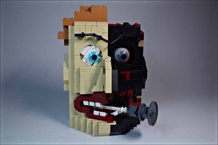 LEGO MOC - 16x16: Character - Харви Двуликий: С сигарой