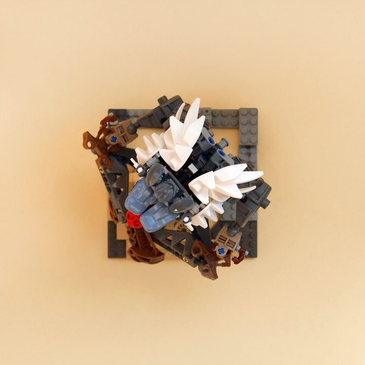 LEGO MOC - 16x16: Character - Рафики: ну и вид с размерами