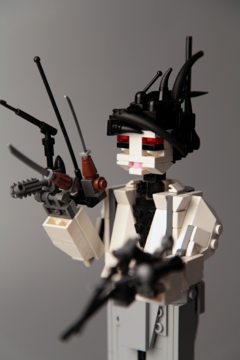 LEGO MOC - 16x16: Character - Эдвард руки-ножницы