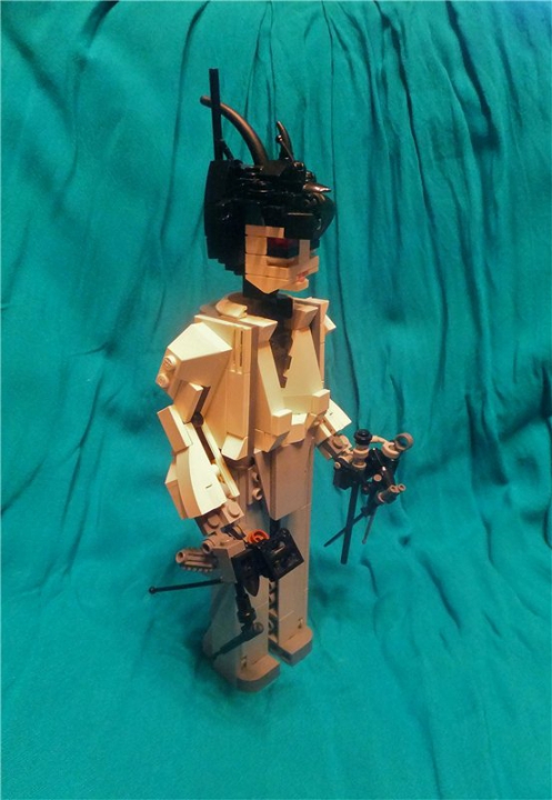 LEGO MOC - 16x16: Character - Эдвард руки-ножницы: В полный рост
