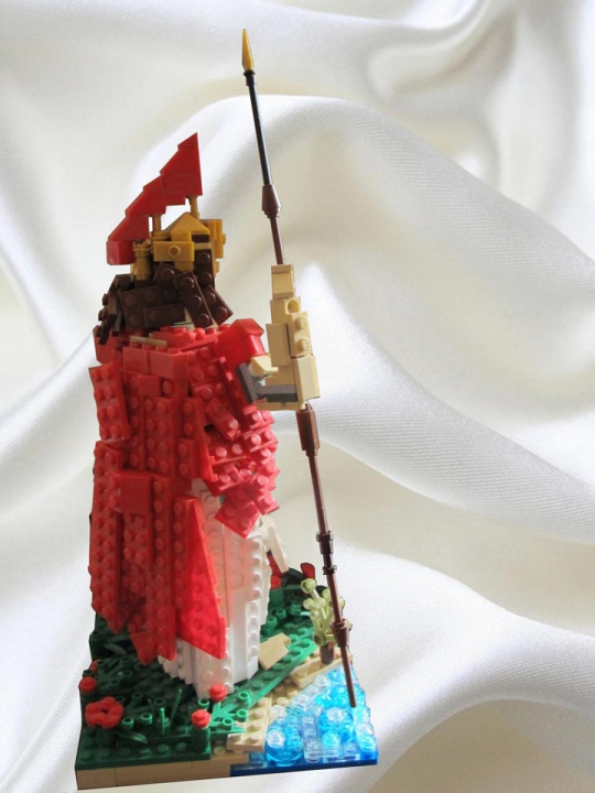 LEGO MOC - 16x16: Character - Афина Паллада