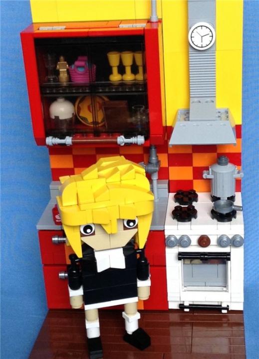 LEGO MOC - 16x16: Technics - Газовая плита 60-х годов