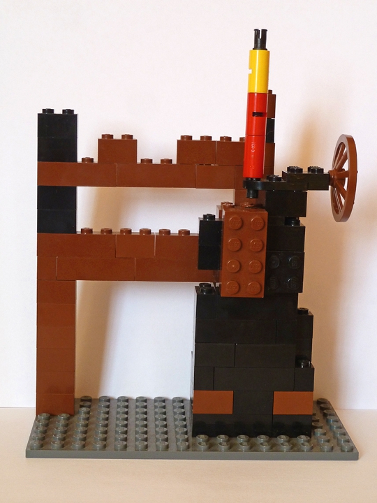 LEGO MOC - 16x16: Technics - Швейная машинка