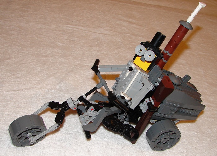 LEGO MOC - Мини-конкурс 'Lego Technic Motorcycles' - Котёлъ паровой самодвижущийся: Использование революционно новых технологий позволило достичь фантастического симбиоза комфорта и технологичности!
