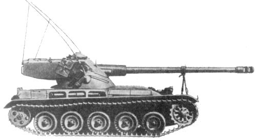 LEGO MOC - Конкурс LDD 'Военная техника XX-го века' - Легкий танк AMX-13 : Еще одно фото оригинала