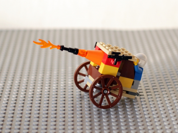 LEGO MOC - Конкурс LDD 'Военная техника XX-го века' - Небольшая армия 20-го века.: Длинное дуло, запасной автомат.