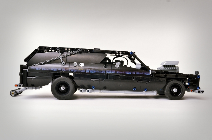 LEGO MOC - Technic-конкурс 'Легковой автомобиль' - Graverobber
