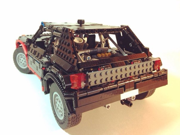 LEGO MOC - Technic-конкурс 'Легковой автомобиль' - peugeot 205 t16 