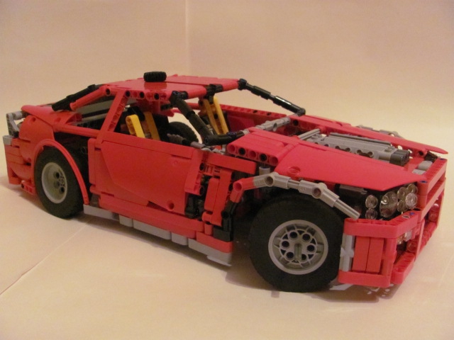 LEGO MOC - Technic-конкурс 'Легковой автомобиль' - Nissan Skyline GT-R R34.