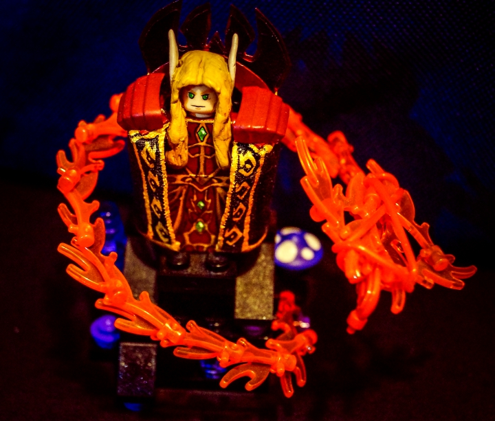 LEGO MOC - Конкурс LEGO-кастомизаторов 'Blizzard Character' - Принц Кель'тас Солнечный Скиталец