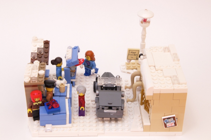 LEGO MOC - Конкурс «Советское кино» - Зареченский колхозный рынок