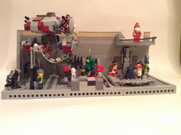 LEGO MOC - Новогодний Кубик 3015 - Завтра была война...: Общий вид