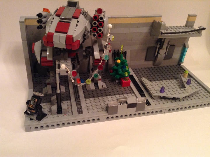 LEGO MOC - Новогодний Кубик 3015 - Завтра была война...: Без минифигурок