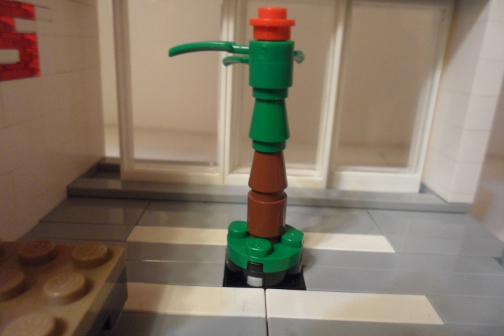 LEGO MOC - Новогодний Кубик 3015 - Прерванный праздник: 'Елка'.