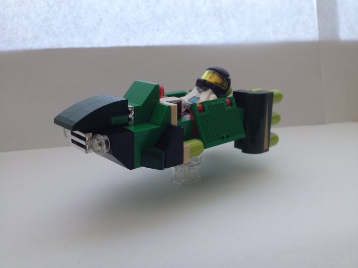 LEGO MOC - Новогодний Кубик 3015 - Новый год в облаках: Еще один автомобиль. 