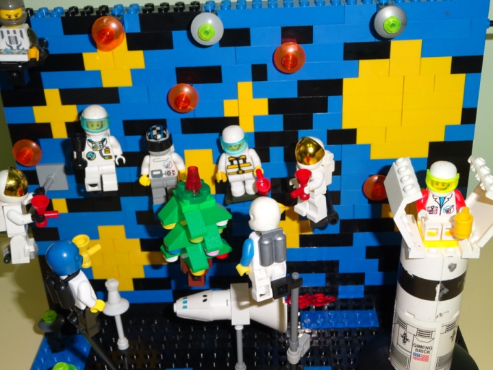 LEGO MOC - Новогодний Кубик 3015 - Новогодний хоровод 3015 года: Новогодний хоровод 3015 года