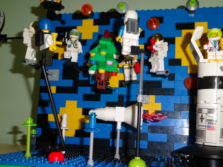LEGO MOC - Новогодний Кубик 3015 - Новогодний хоровод 3015 года: Новогодний хоровод 3015 года