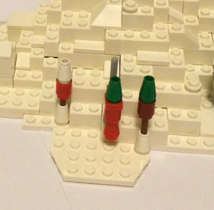 LEGO MOC - Новогодний Кубик 3015 - Отдел получения писем с других планет: Фейерверки остались такими-же.