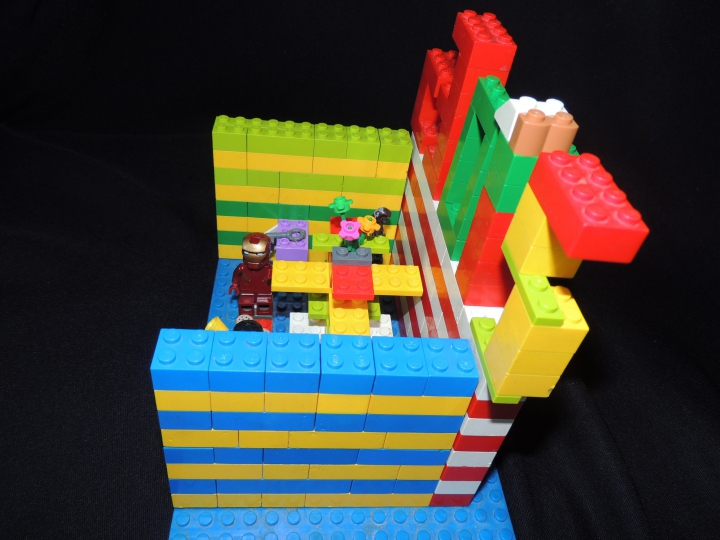 LEGO MOC - Новогодний Кубик 3015 - Встреча нового 3015 года. 