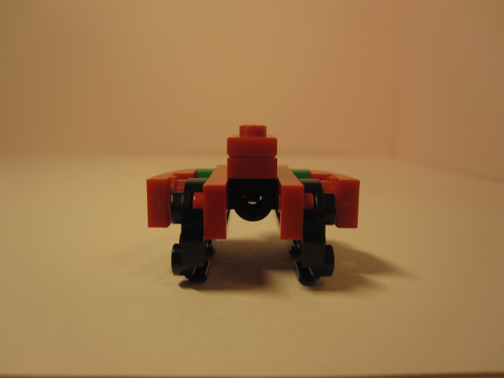 LEGO MOC - Новогодний Кубик 3015 - НТО (Новогоднее  Техническое Оборудование): Вид сзади