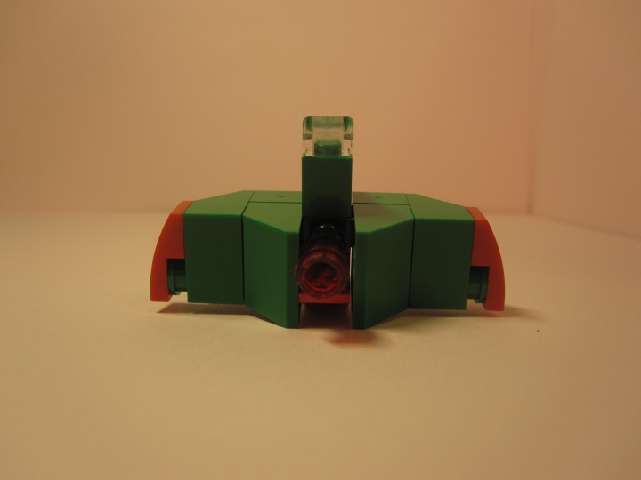 LEGO MOC - Новогодний Кубик 3015 - НТО (Новогоднее  Техническое Оборудование): Вид сзади