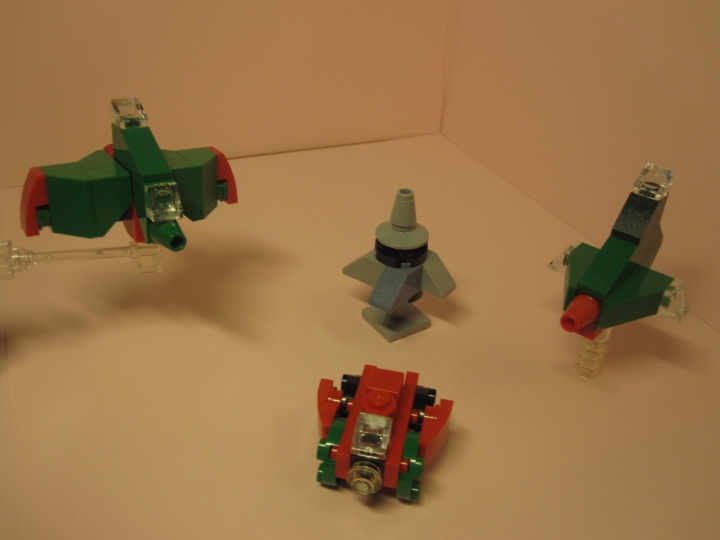 LEGO MOC - Новогодний Кубик 3015 - НТО (Новогоднее  Техническое Оборудование): То же, но без обработки