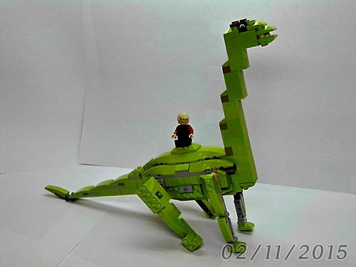 LEGO MOC - Мир Юрского периода - Трагическая былина о зауроподе: Вот и сказочке конец, а кто проголосует - Молодец! ;-)