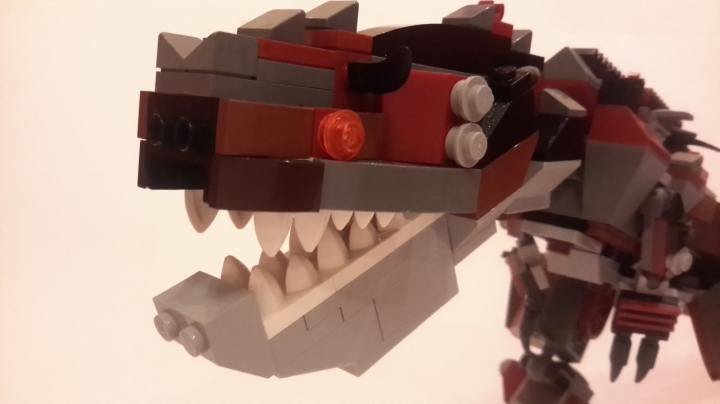 LEGO MOC - Мир Юрского периода - Корнотавр. : Злоообный зверь=)