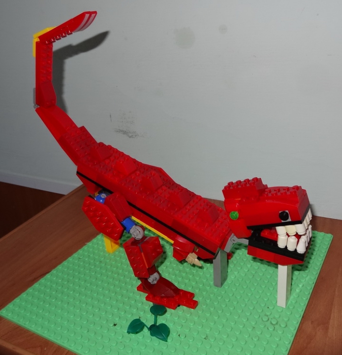 LEGO MOC - Мир Юрского периода - Аллозавр