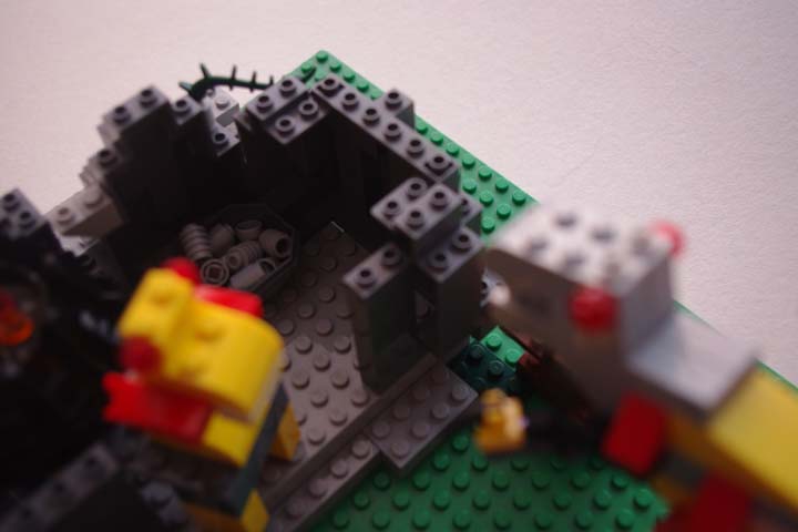 LEGO MOC - Мир Юрского периода - Один день из жизни аллозавра: - У тебя их так много! Я буду сыт!<br />
-Нет, проваливай! Ты не получишь ничего! Я пораню тебя своими шипами!