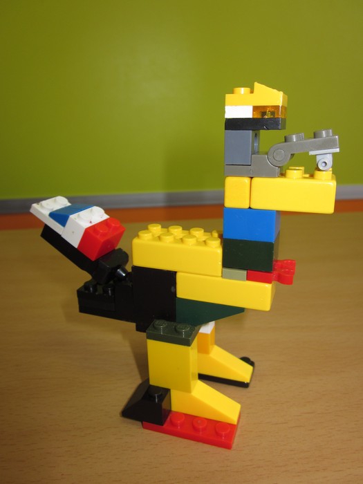 LEGO MOC - Мир Юрского периода - Динозавр 'Хагрифус'
