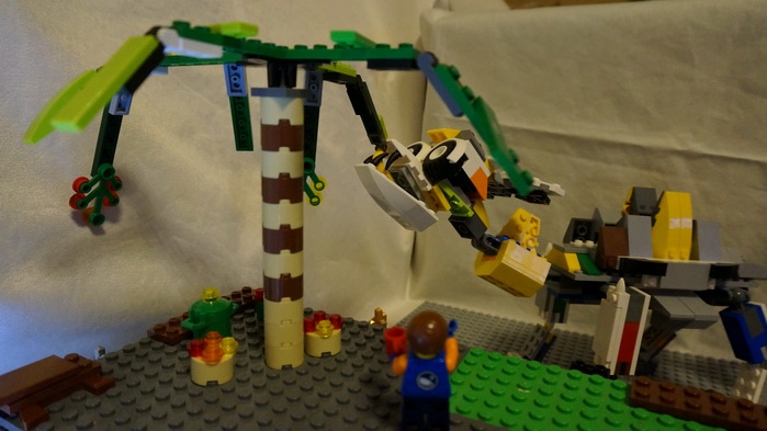 LEGO MOC - Мир Юрского периода - Путешественники во времени
